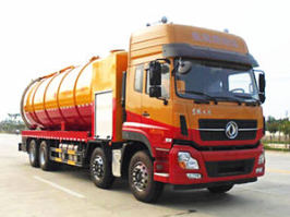 东风天龙28方吸污车