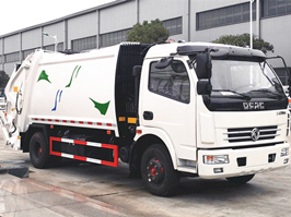 东风8方压缩垃圾车
