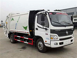 福田欧马可8方压缩垃圾车