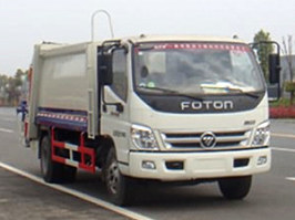 福田奥铃8方压缩垃圾车