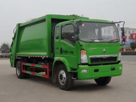 重汽豪沃8方压缩垃圾车