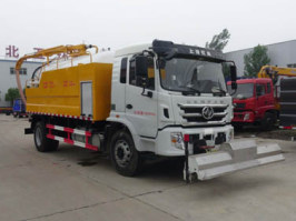 红岩13方清洗吸污车