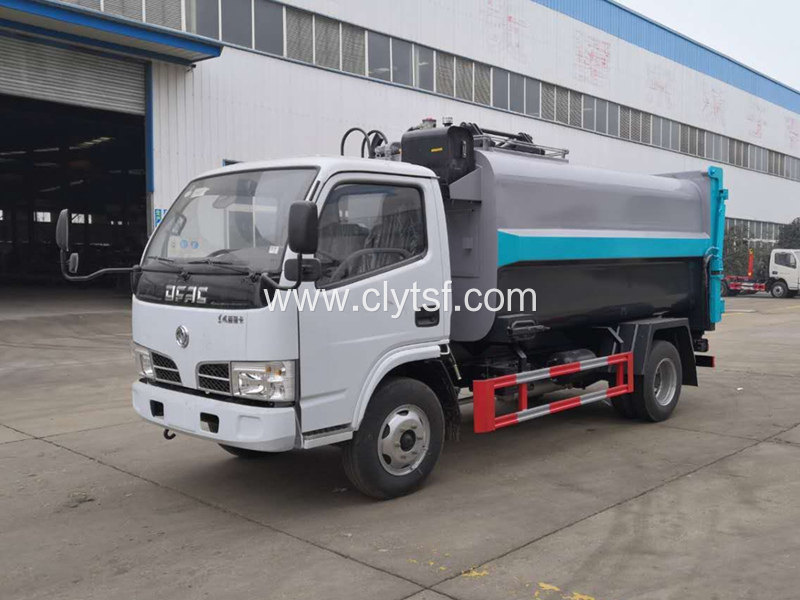 蓝牌东风D6侧装压缩车