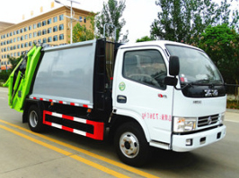东风6方压缩垃圾车