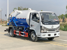 国六东风5方吸污车
