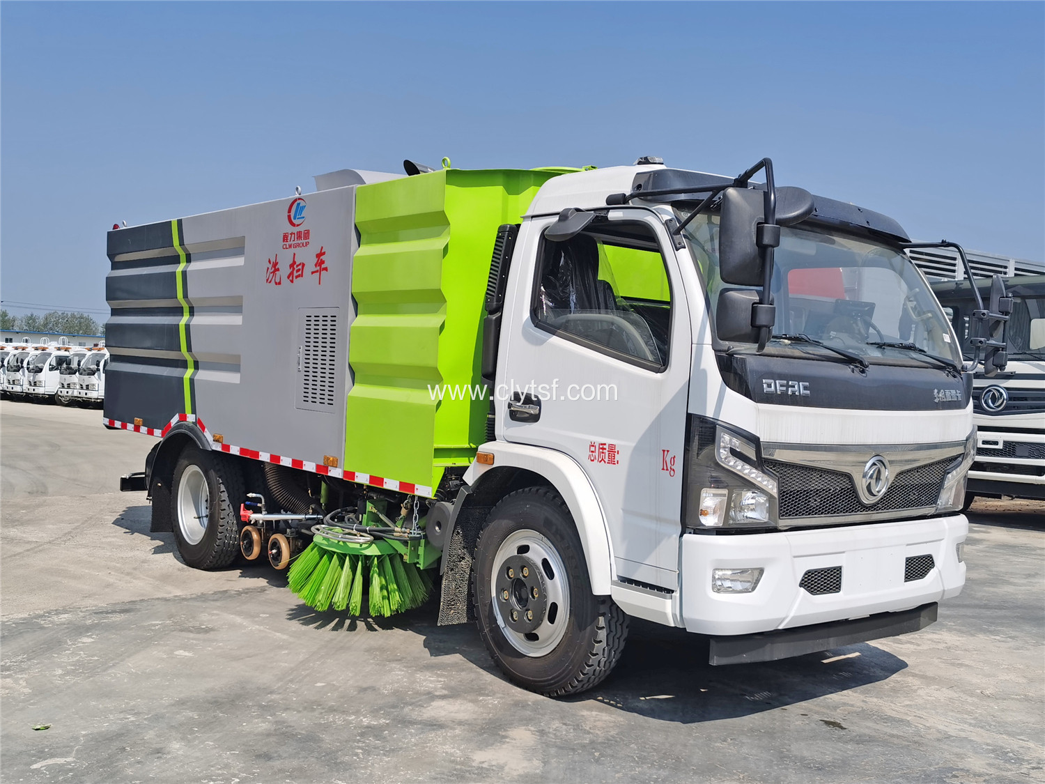 国六东风福瑞卡洗扫车                       