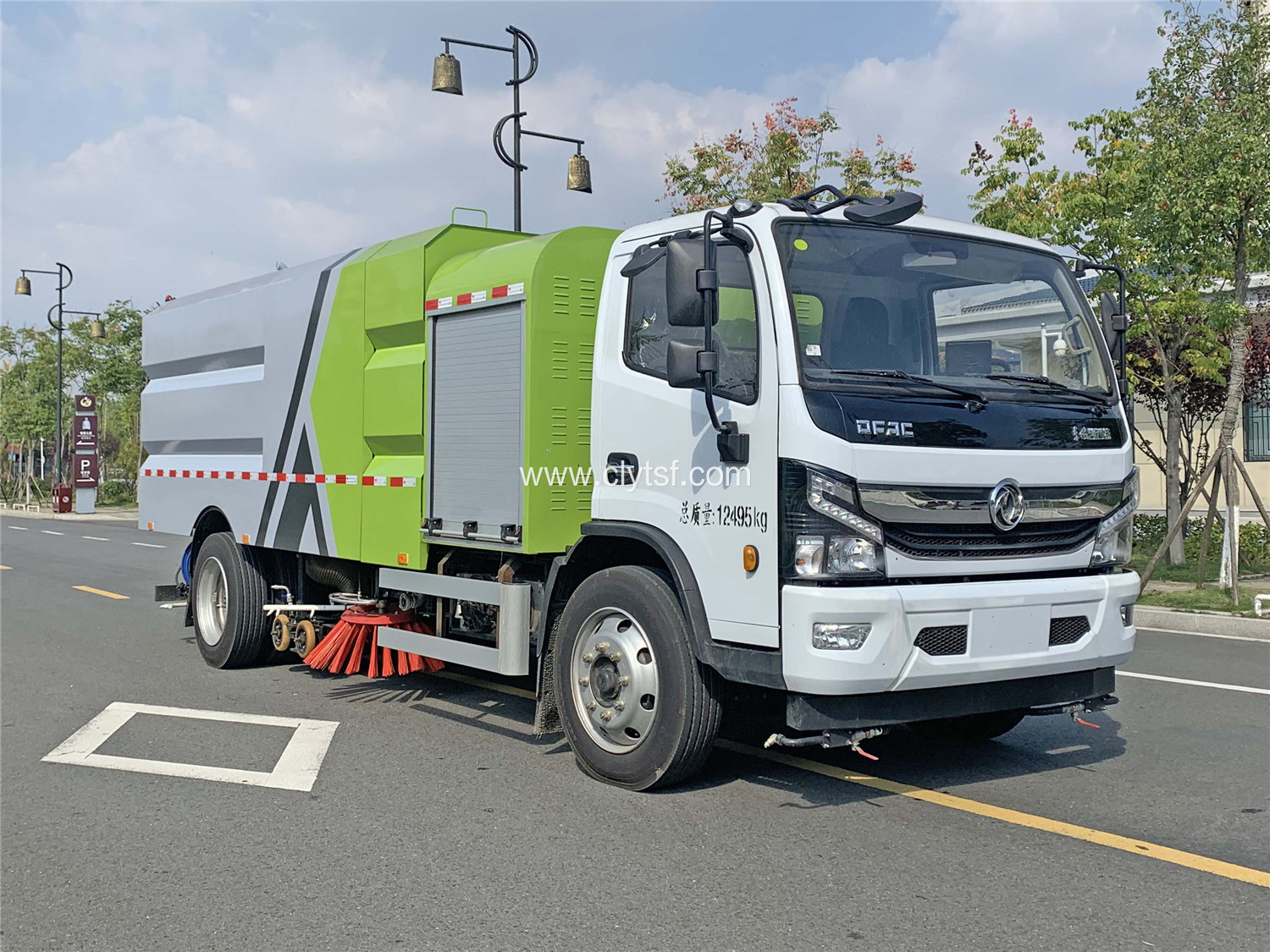 纯电动新能源东风8方洗扫车